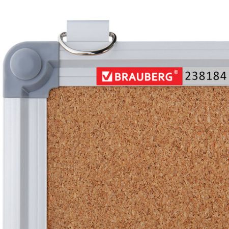 Доска магнитно-маркерная-пробковая 90х120см BRAUBERG EXTRA 1/1 (Клиент)
