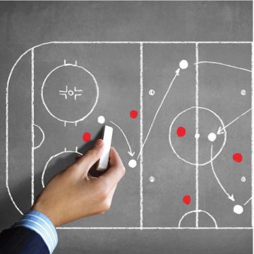 Мелки школьные белые 100шт квадратные средней твердости Пифагор 100/800