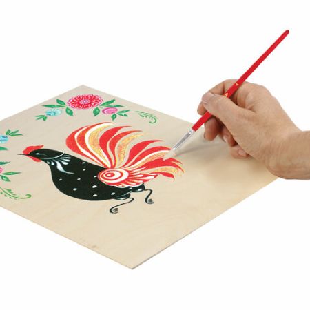 Кисти 3шт Белка круглая №3, Коза круглая №4, Щетина плоская №6 ПИФАГОР  1/12