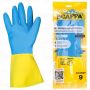 Перчатки спец латексно-неопреновые х/б напыление р9 L SCAFFA Спектр КЩС-1 1/12 (Клиент)