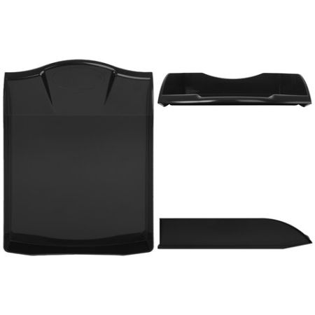 Лоток горизонтальный для бумаг 340х270х60мм А4 черный Delta Brauberg 1/20 (Клиент)