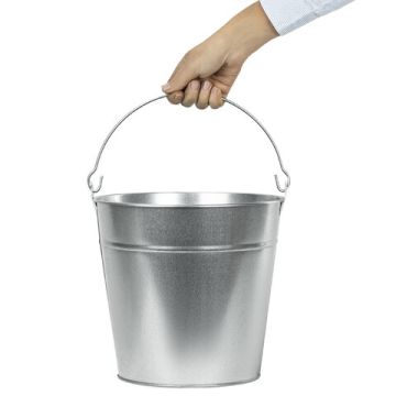 Ведро оцинкованное 12л без крышки 1/30 (клиент)