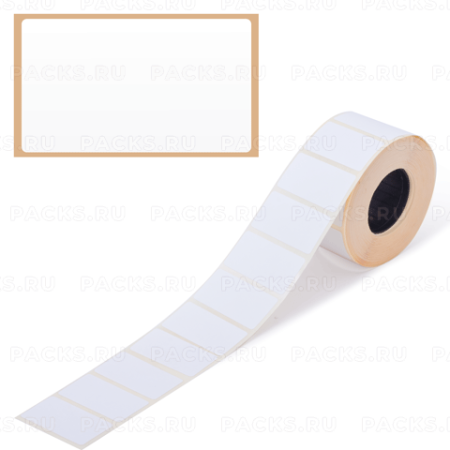 Термоэтикетка (43х25) ТермоЭко для термопринтера и весов (1000шт) 1/50