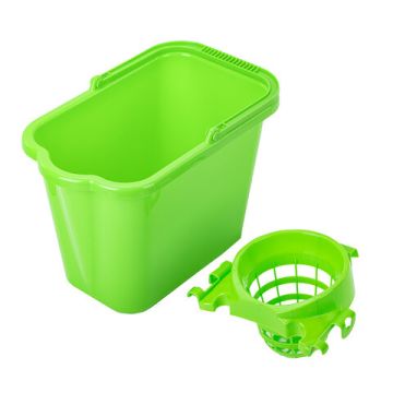 Ведро с отжимом 9,5л для МОП пластиковое IDEA М 2421 1/15 (клиент)