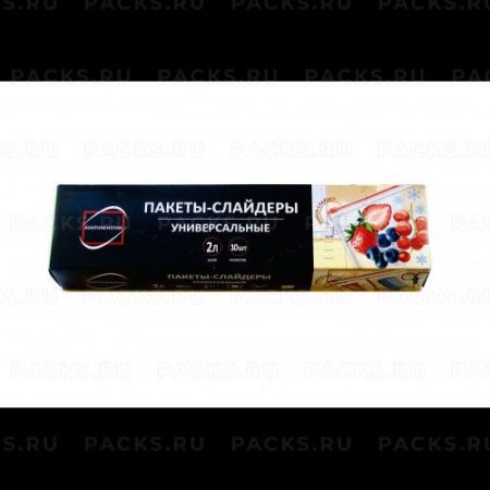 Пакет-слайдер (22х24х3) 2л (10шт) КП 1/20