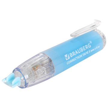 Корректирующая лента 5мм х 6м ассорти BRAUBERG PASTEL 1/24