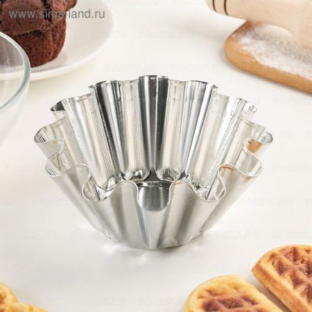 Форма металлическая для выпечки 13х6 1/200