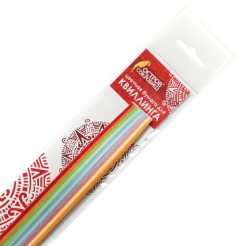 Бумага для квиллинга РАДУГА, 10 цв., 200 полос, 3мм*300мм, 80г/м, ОСТРОВ СОКРОВИЩ (вывод)