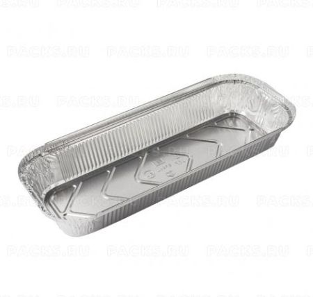 Касалетка алюминиевая 330х135х44 1320мл (крышка 471522) 50/800 