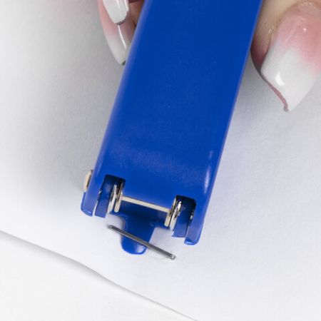 Степлер №10 до 12л с антистеплером синий STAFF Profit 1/12/288