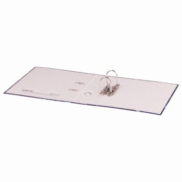 Папка-регистратор А4 80мм STAFF Basic с мраморным покрытием синяя без уголка 1/20  (Клиент)