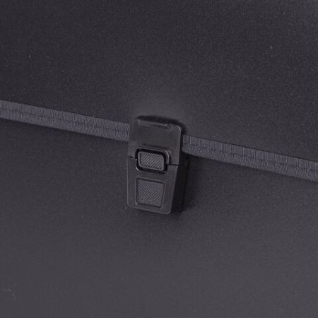 Папка-портфель BRAUBERG  390х260х40мм 3отд пластик, черный 1/10 (клиент)