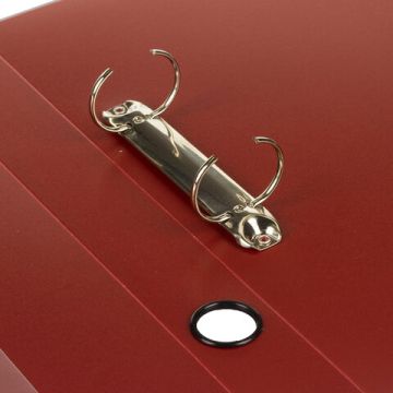 Папка на 2 кольца 40мм до 300 листов 0,9мм красная BRAUBERG 1/10/60