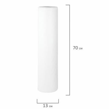 Простыня рулонная белая 100шт 70х200см спанбонд 15г/м2 с перфорацией LAIMA ADVANCED 1/6 (Клиент)