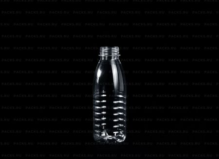 ПЭТ бутылка 0,5л горло 38мм прозрачная 80/80 