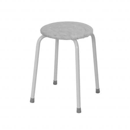 Табурет круглый Пенек крепкий 220 серый 1/1