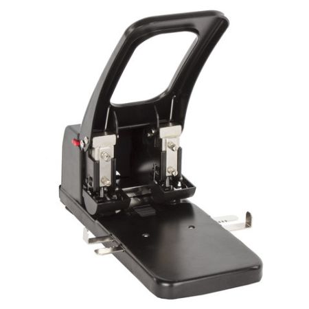 Дырокол на 100листов металлический мощный черный Heavy duty Brauberg 1/6 (Клиент)