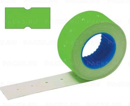 Этикет-лента (21,5х12) МНК зеленая 700шт/рул д/пистолета 10/270