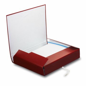 Папка д/бумаг архивная 85 мм бумвинил 2 х/б завязки на 700л 1/5 (Клиент)