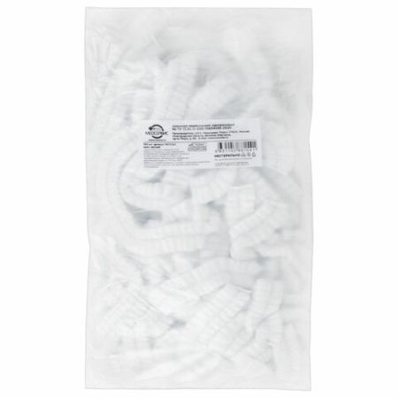 Шапочка Шарлотта белая 10г/м2 Медсервис 100/1000 (Клиент)