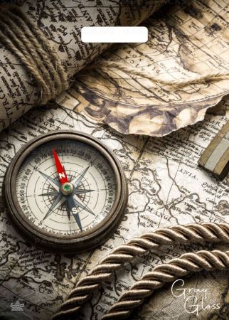 Пакет с вырубной ручкой (31,5х43)-50 Грэй Глосс Карта Тико 50/500