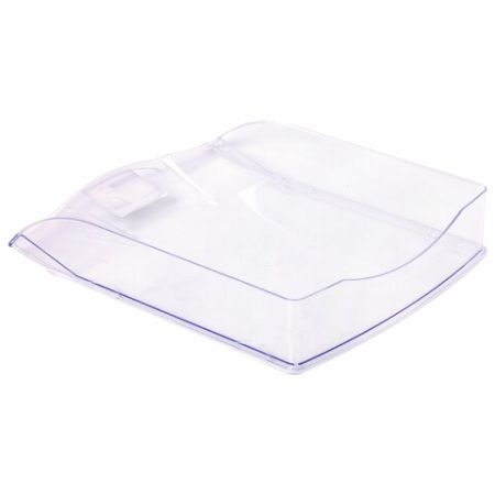 Лоток горизонтальный для бумаг 340х270х60мм А4 прозрачный Delta Brauberg 1/20 (Клиент)