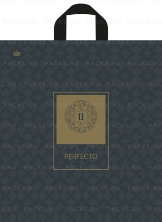 Пакет с петлевой ручкой (42х46)-95 Перфекто Стиль Тико 25/300