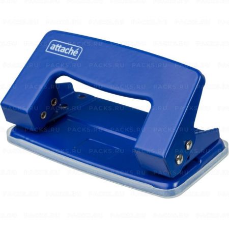 Дырокол на 10листов металлический синий ATTACHE 6304 1/12