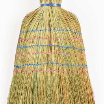 Веник Сорго 6-ти прошивной Премиум 400-440 г ширина метелки 30-35 см длина 79 см 1/50 (клиент)