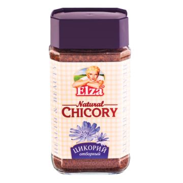 Продукты, Цикорий ELZA Natural Chicory гранулир стекло 100г 1/12 (Клиент)