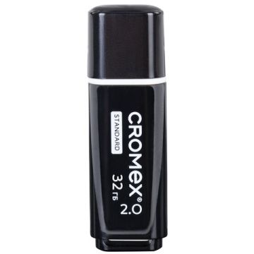 Флэш-диск 32 GB CROMEX Standard USB 2.0 черный 1/100 (Клиент)