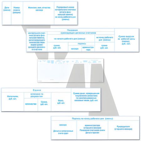 Журнал кассира-операциониста 48л картон блок офсет Brauberg 1/10 (Клиент)