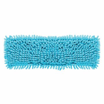 Насадка МОП плоская 40х10см ЛАЙМА Бюджет карманы, ворсистая микрофибра 2см 1/96 (клиент)