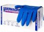 Перчатки смотровые нест сверхпрочные латекс синие Dermagrip powder free ...