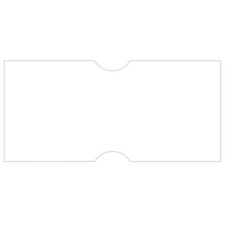 Этикет-лента (21х12) белая 600 шт/рул/д/пистолета BRAUBERG 5/100 (клиент)