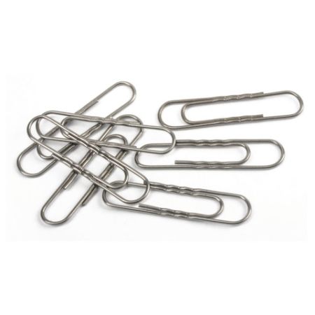 Скрепки 50мм 50 шт. гофрированные, металл., STAFF EVERYDAY РОССИЯ