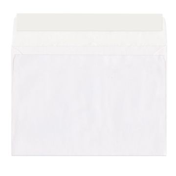 Конверты С4 229х324мм 100 г/м2 отрывная полоса STRIP белые 500/500