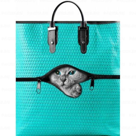 Пакет с пластмассовыми ручками (40х44)-100 Котэ-бокс Тико 10/100 