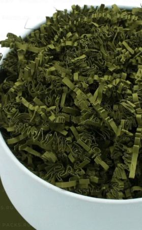 Наполнитель бумажный 50гр зеленый горох 1/1 