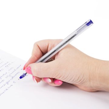 Ручки шариковые масляные НАБОР 4шт линия 0,5мм узел 1мм ассорти BRAUBERG 1/12